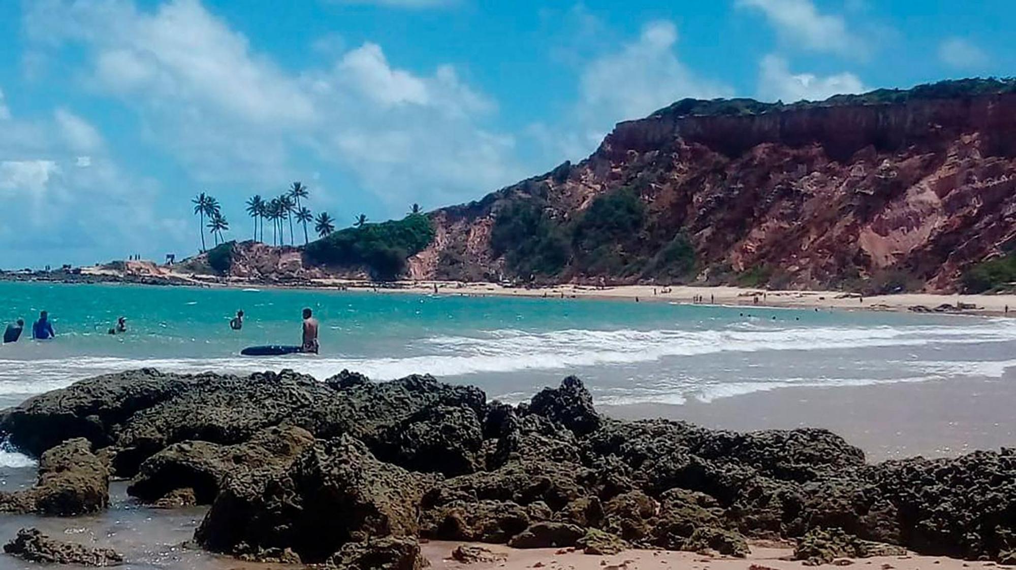 Flat Frente Mar - Praia De Tabatinga Conde  Ngoại thất bức ảnh