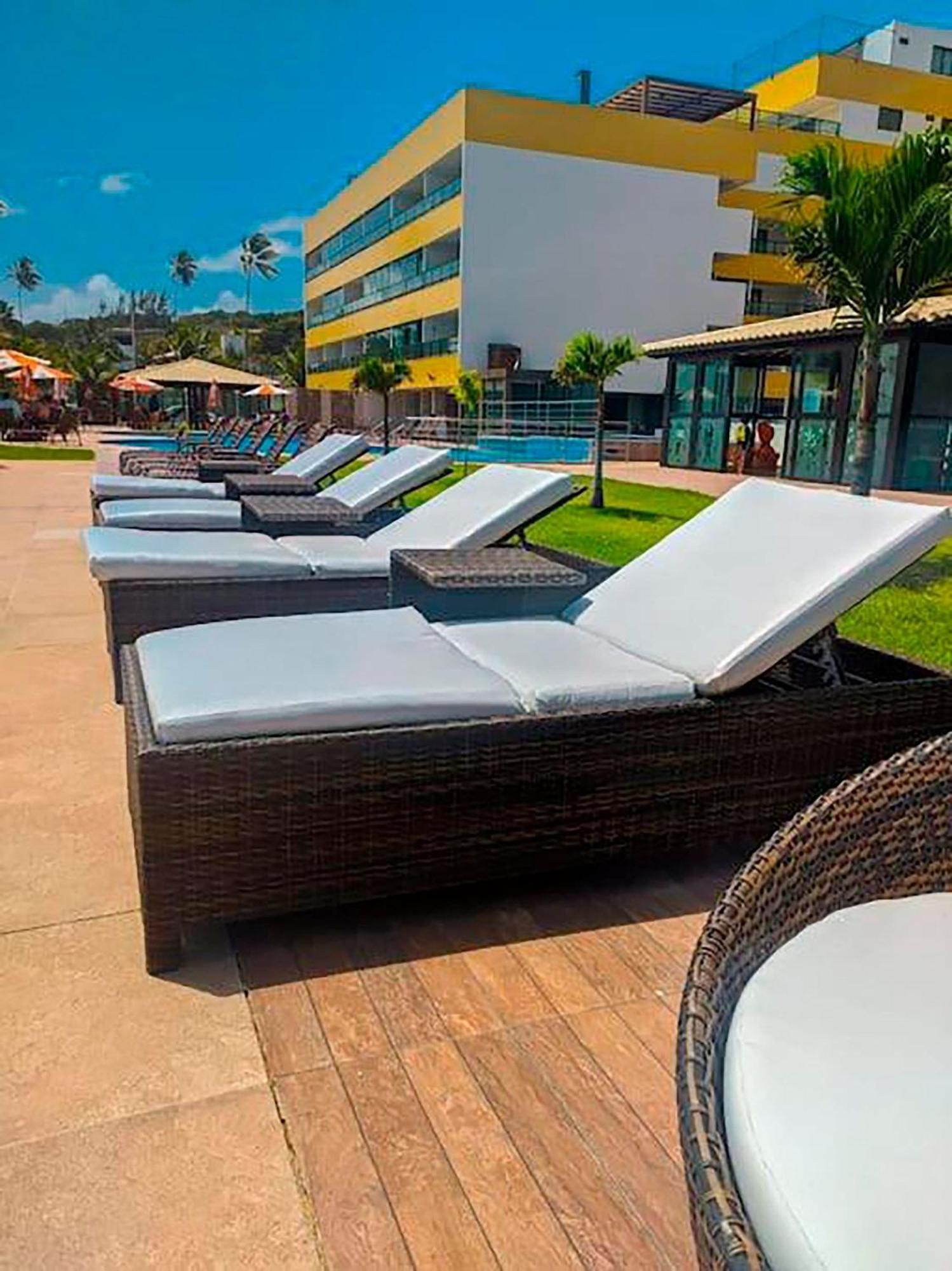 Flat Frente Mar - Praia De Tabatinga Conde  Ngoại thất bức ảnh