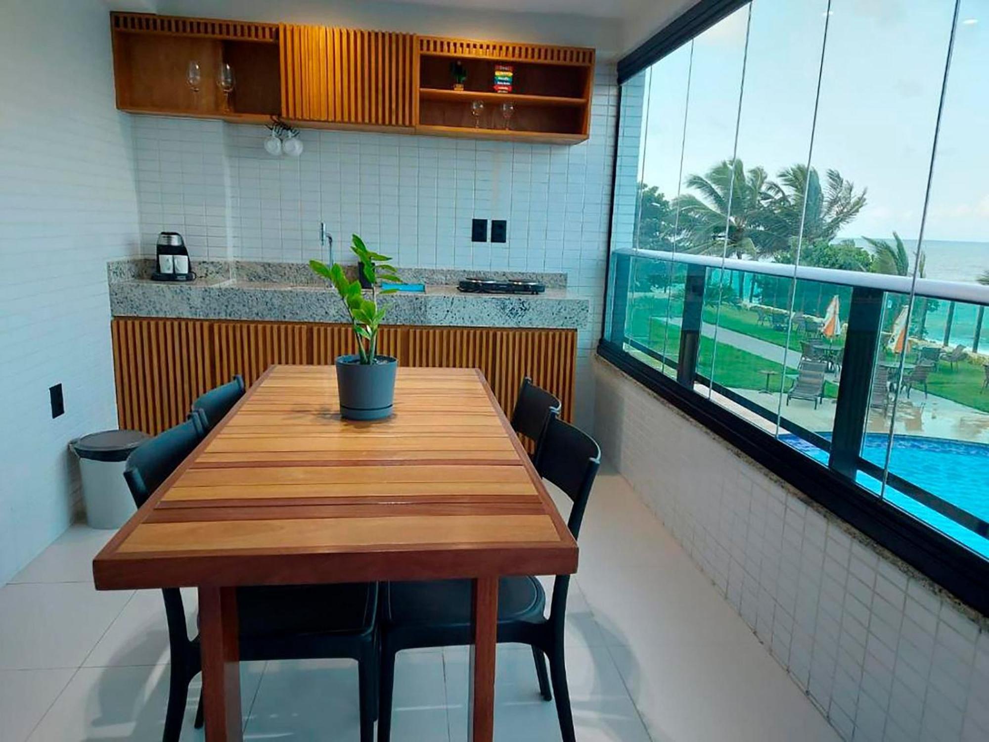 Flat Frente Mar - Praia De Tabatinga Conde  Ngoại thất bức ảnh