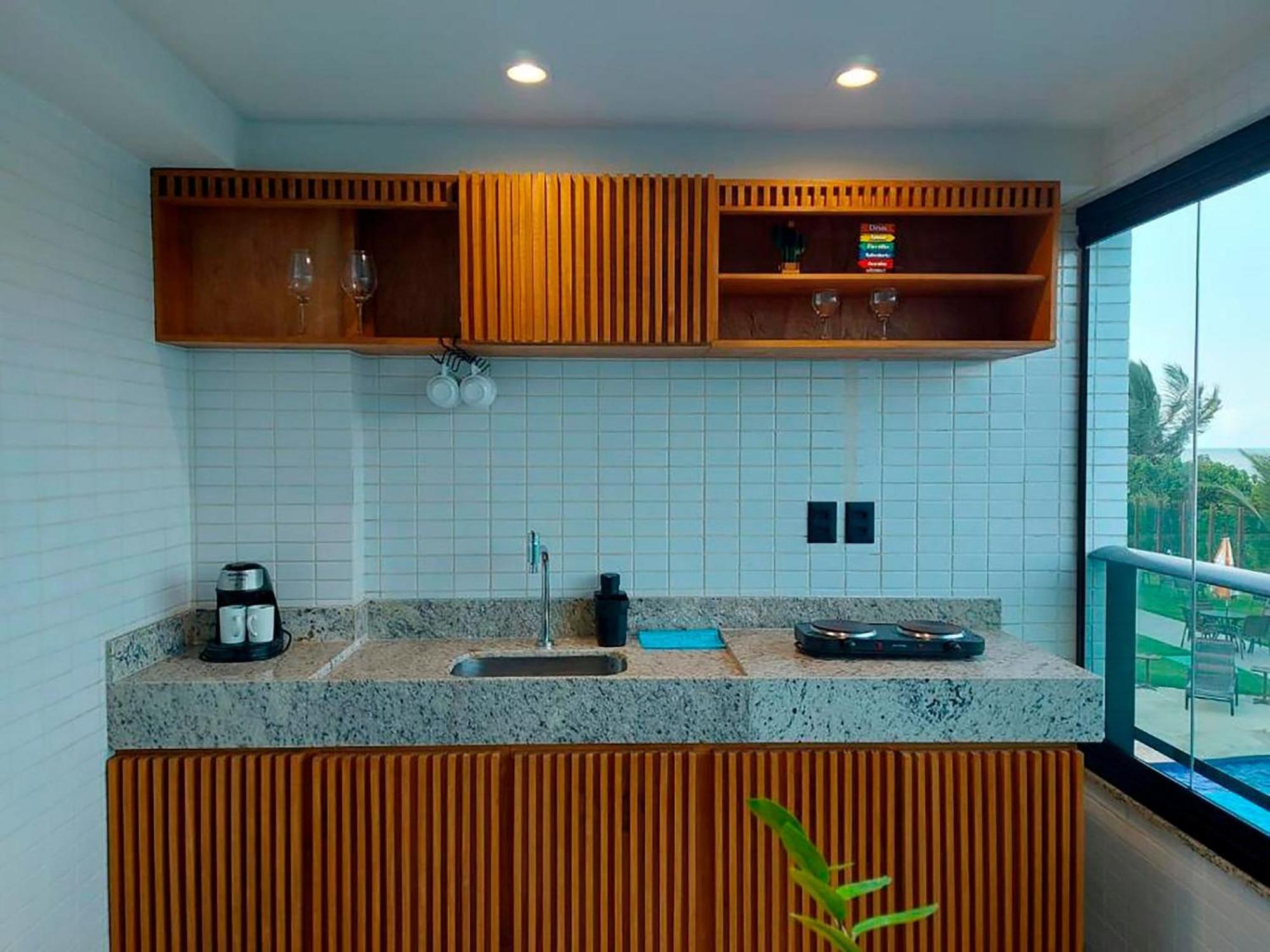 Flat Frente Mar - Praia De Tabatinga Conde  Ngoại thất bức ảnh