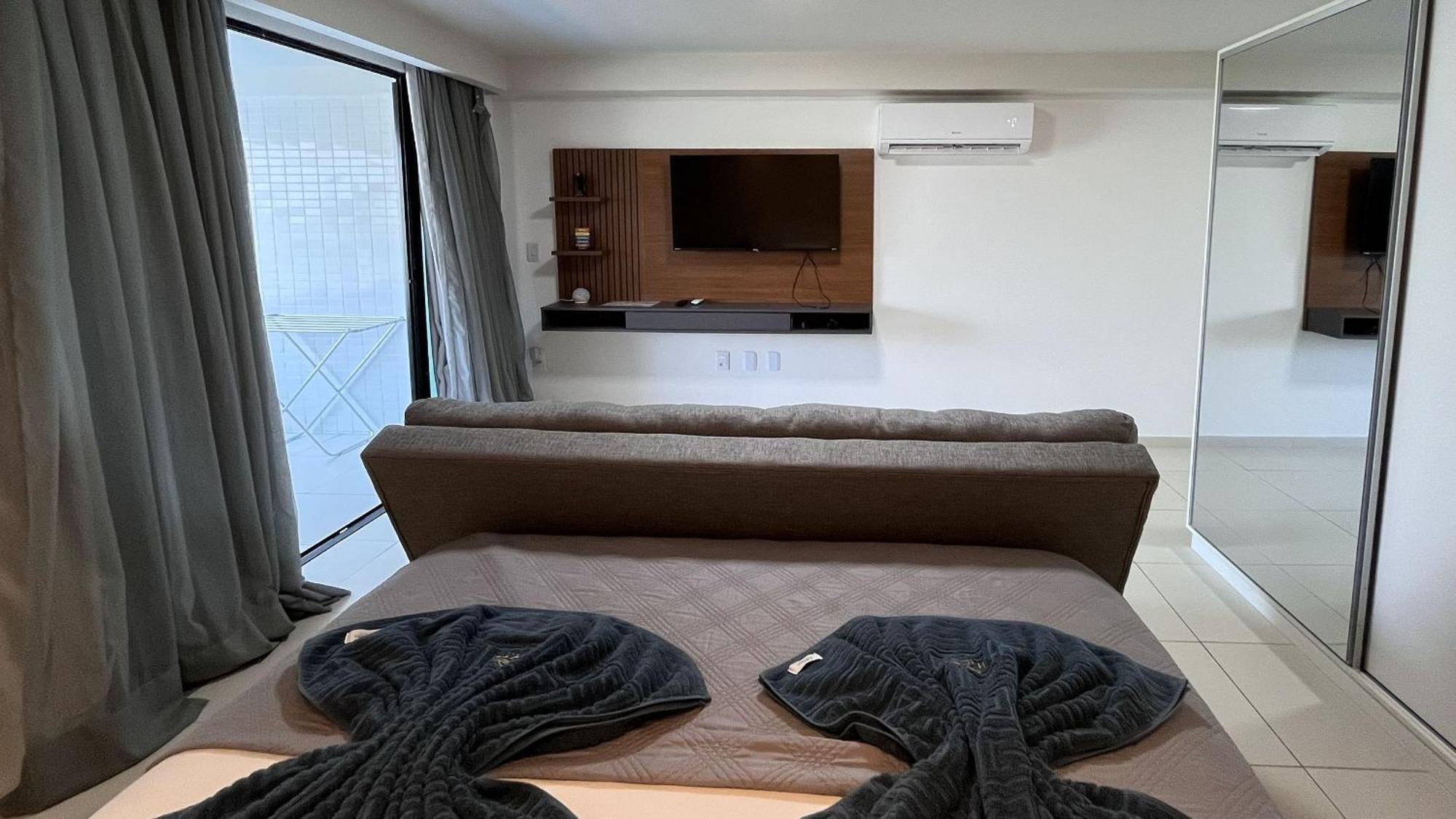 Flat Frente Mar - Praia De Tabatinga Conde  Ngoại thất bức ảnh