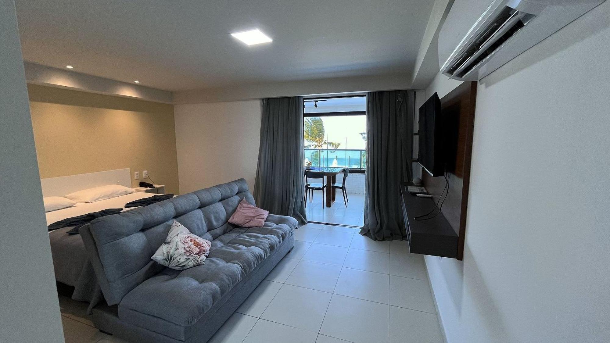 Flat Frente Mar - Praia De Tabatinga Conde  Ngoại thất bức ảnh